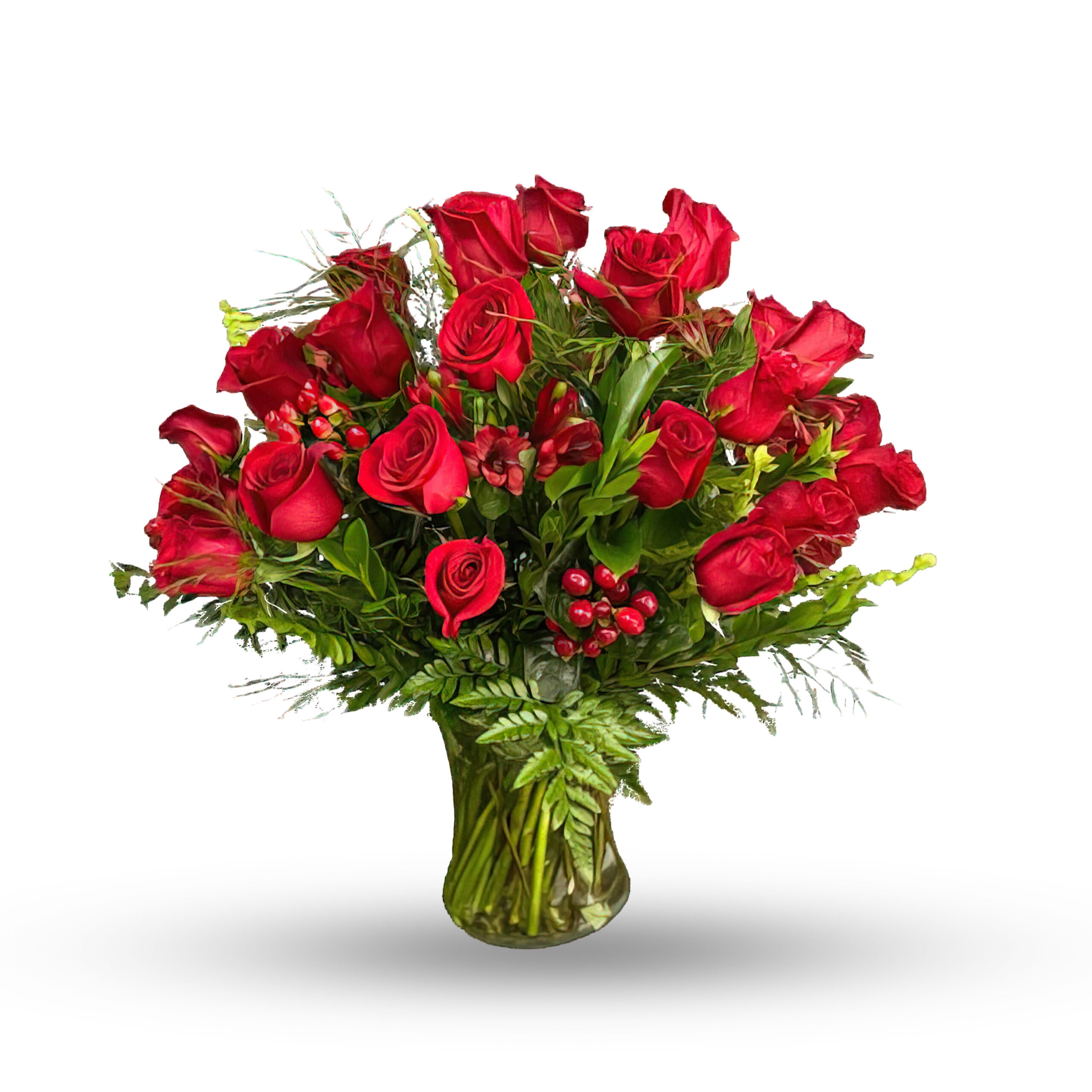 Lady in Red | Wedding Flowers Roswell