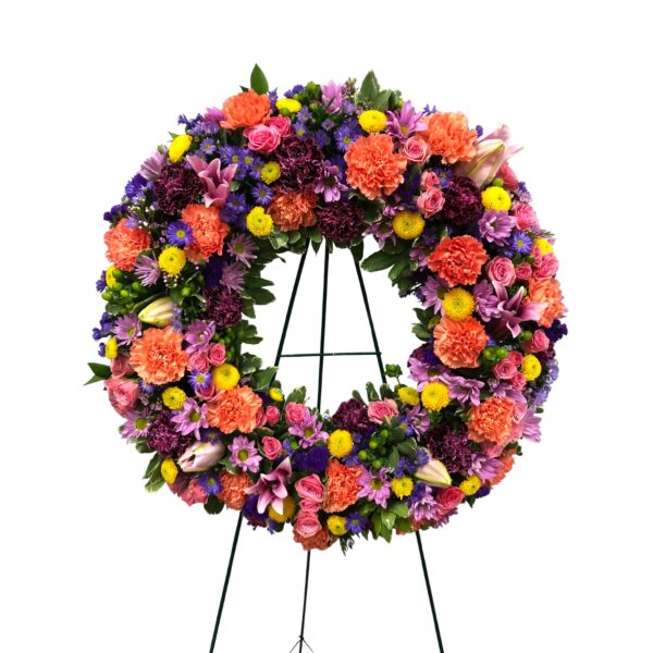 Love and Light Standing Wreath | Flowers Roswell