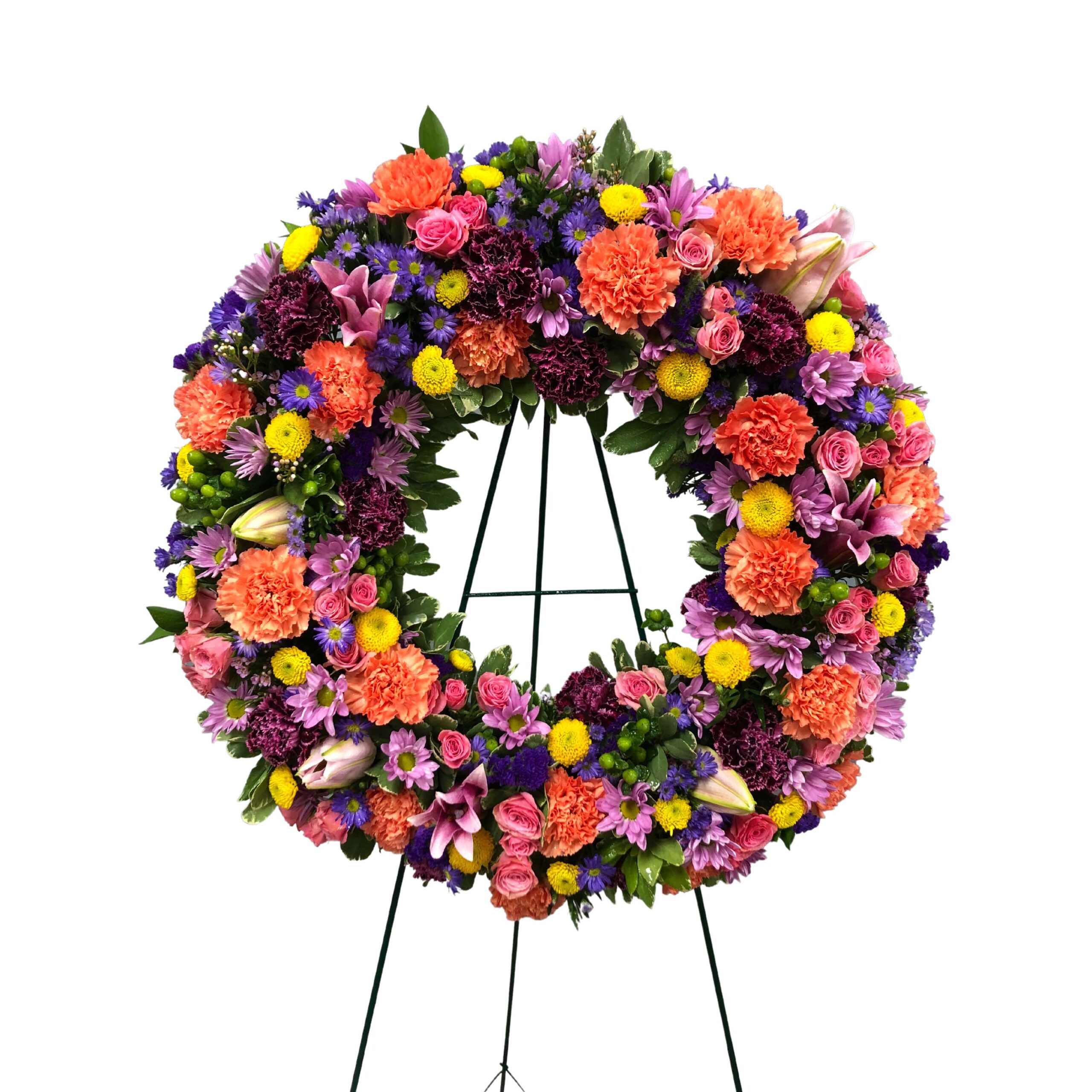 Love and Light Standing Wreath | Flowers Roswell