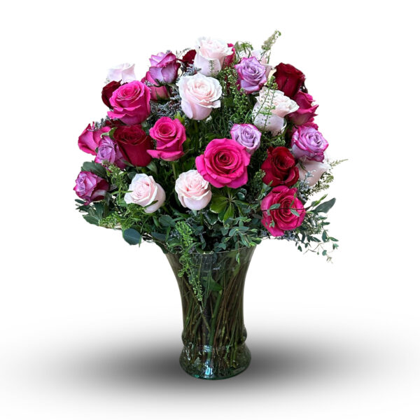 Custom Rose Arrangement | Funeral Flowers Roswell