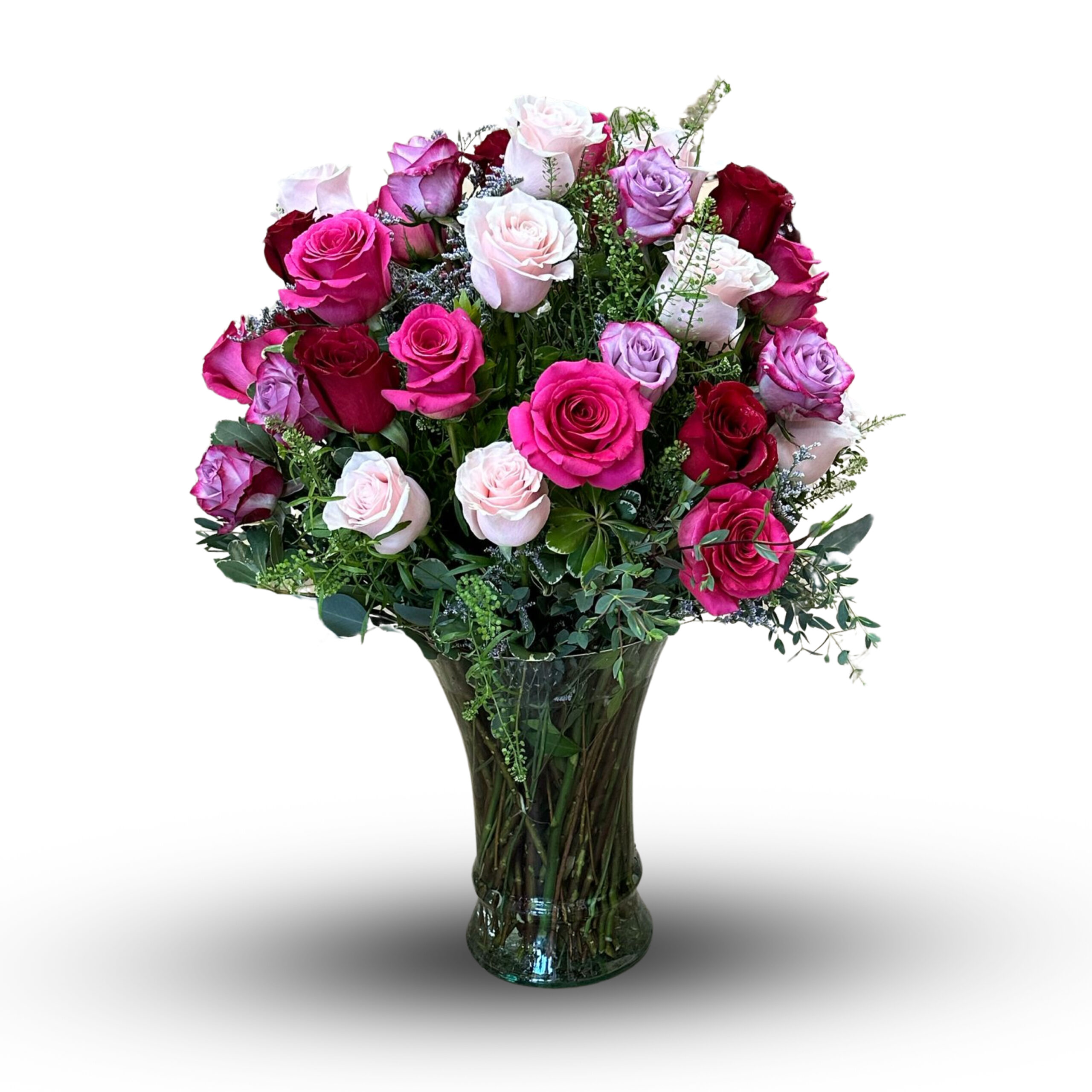 Custom Rose Arrangement | Funeral Flowers Roswell