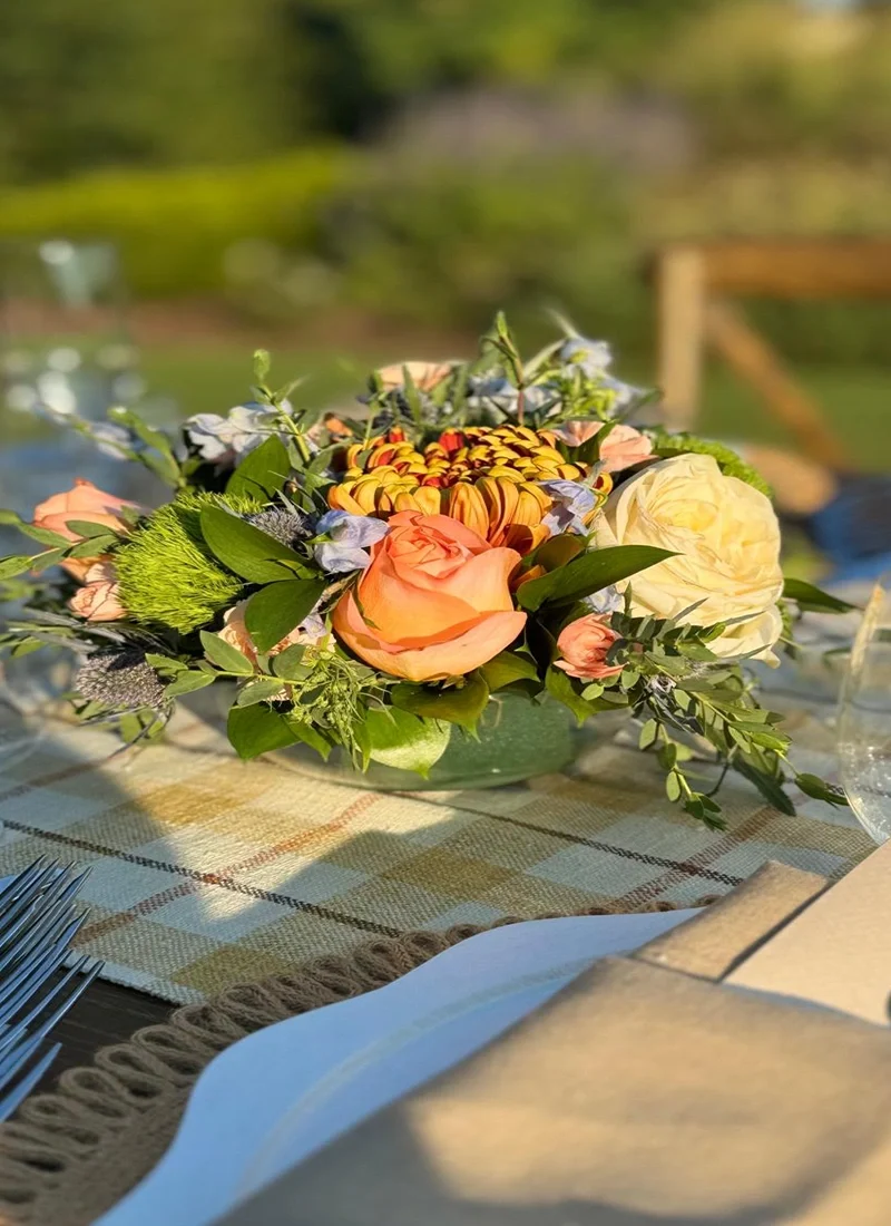 Stylish flower design for private events and weddings
