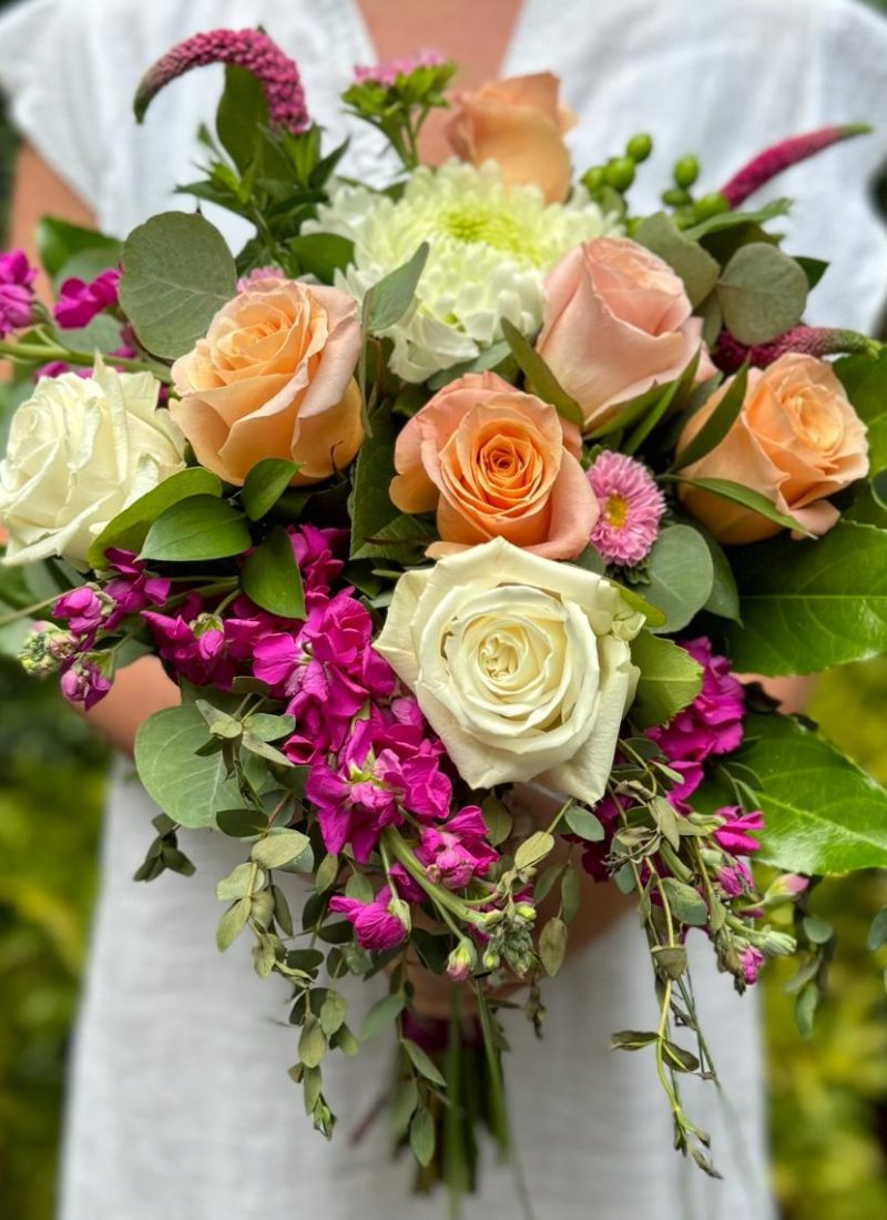 Request bridal and bridesmaid bouquet designs
